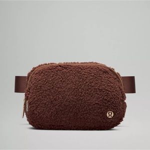Lululemon Sherpa Brown Belt Bag